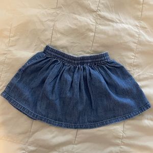 Denim skirt 2t